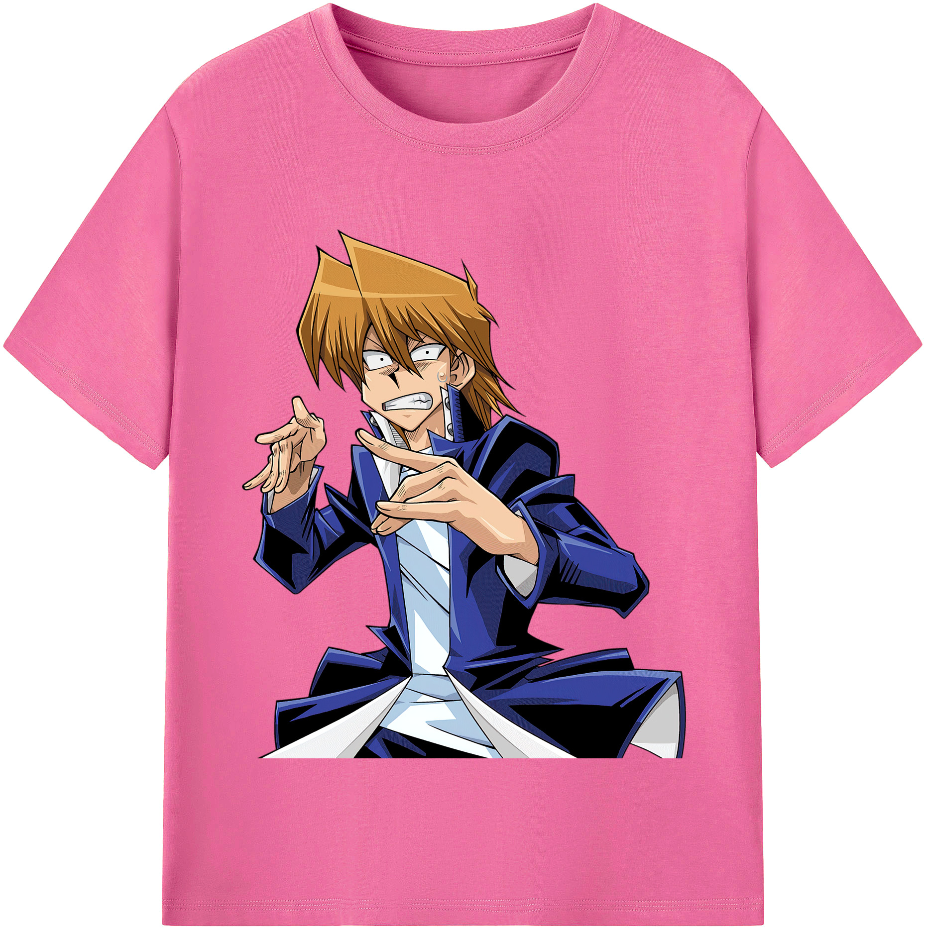 （画像用） 遊☆戯☆王 Yu-Gi-Oh! レディースカジュアルプリントTシャツ（綿100％）